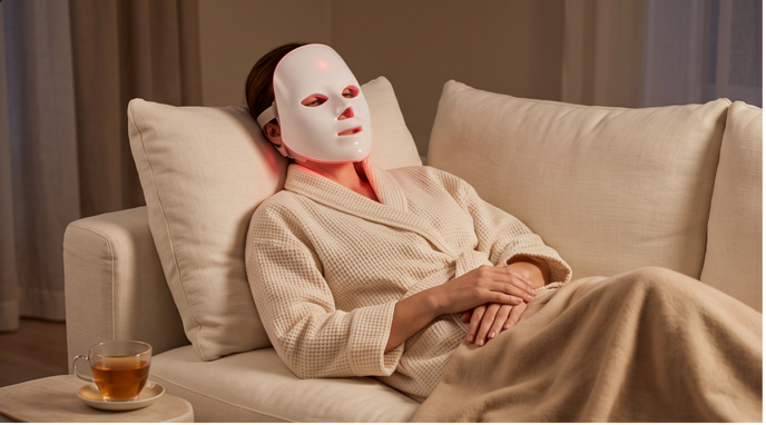 AuraGlow Face + Neck Mask — Pro