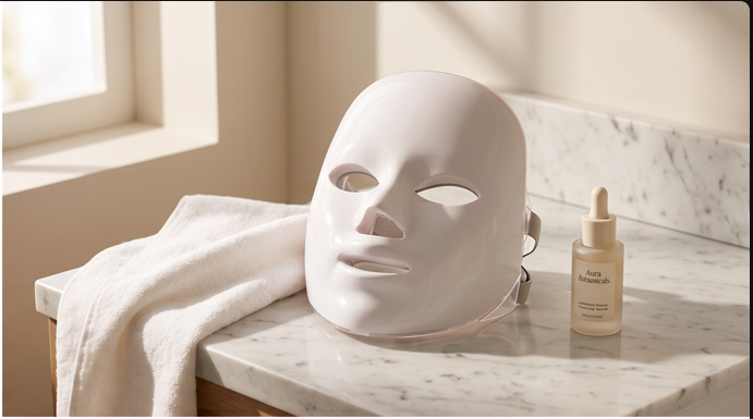 AuraGlow Face + Neck Mask — Pro