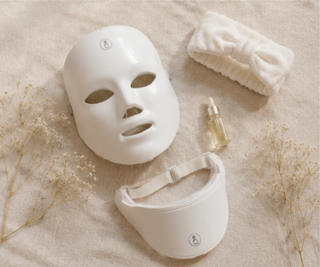AuraGlow Face + Neck Mask — Pro